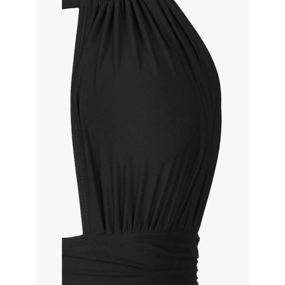 Cupshe Tummy Control Halter One Piece Swimsuit M - Picture 6 of 6